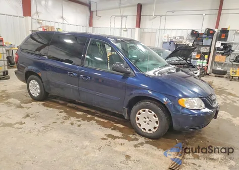 2004 Chrysler Town & Country Lx z USA, uszkodzony, nr VIN 2C4GP44R54R599645